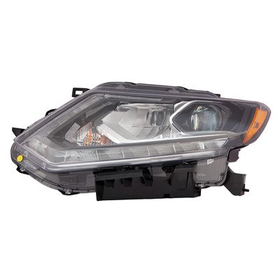 2015 nissan rogue front driver side replacement led headlight assembly arswlni2502228c