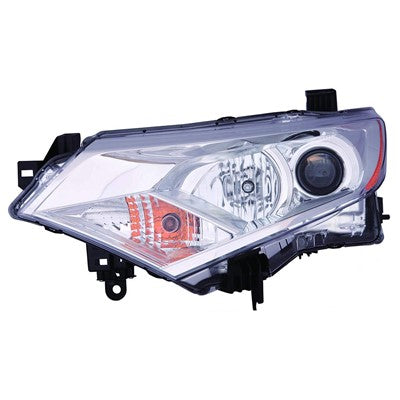 2014 nissan quest front driver side replacement halogen headlight assembly arswlni2502229c