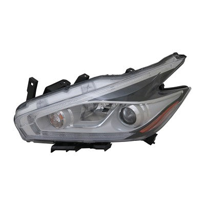 2015 nissan murano front driver side replacement halogen headlight assembly arswlni2502232c