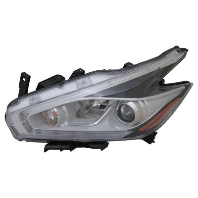 2015 nissan murano front driver side replacement halogen headlight assembly arswlni2502232v