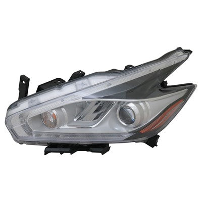 2015 nissan murano front driver side replacement led headlight assembly arswlni2502233c