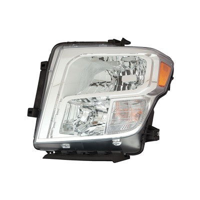 2016 nissan titan xd front driver side replacement halogen headlight assembly arswlni2502250c