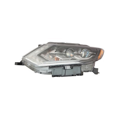 2018 nissan rogue front driver side replacement led headlight assembly arswlni2502256