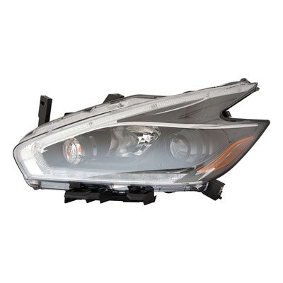 2018 nissan murano front driver side replacement halogen headlight assembly arswlni2502260c