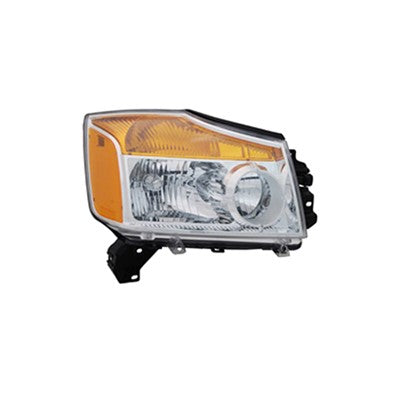 2015 nissan titan front passenger side replacement headlight assembly arswlni2503168c