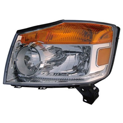 2013 nissan armada front passenger side replacement headlight assembly arswlni2503175v