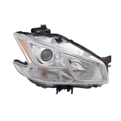 2012 nissan maxima front passenger side oem halogen headlight assembly arswlni2503177oe