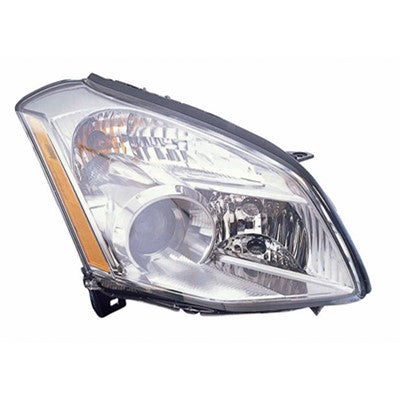 2007 nissan maxima front passenger side replacement halogen headlight assembly arswlni2503197