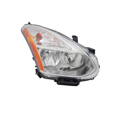 2011 nissan rogue front passenger side replacement halogen headlight assembly arswlni2503202v