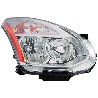 2010 nissan rogue front passenger side replacement halogen headlight assembly arswlni2503204c