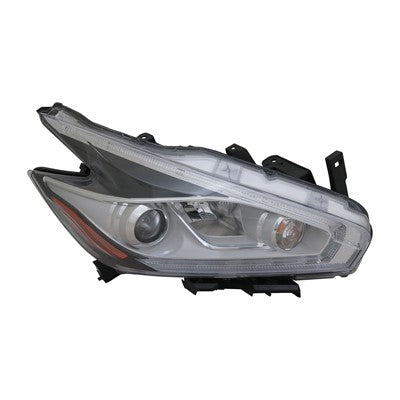 2015 nissan murano front passenger side replacement halogen headlight assembly arswlni2503232c