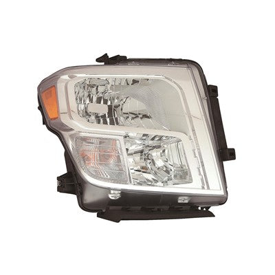 2016 nissan titan xd front passenger side replacement halogen headlight assembly arswlni2503250