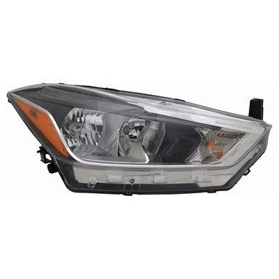 2019 nissan kicks front passenger side replacement halogen headlight assembly arswlni2503264