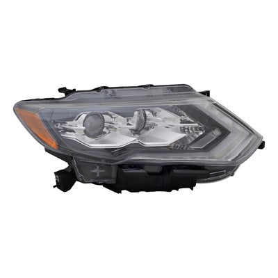 2020 nissan rogue front passenger side replacement led headlight assembly arswlni2503272