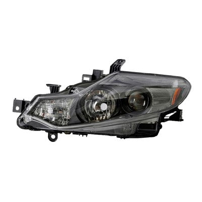 2013 nissan murano front driver side oem halogen headlight lens and housing arswlni25181122oe