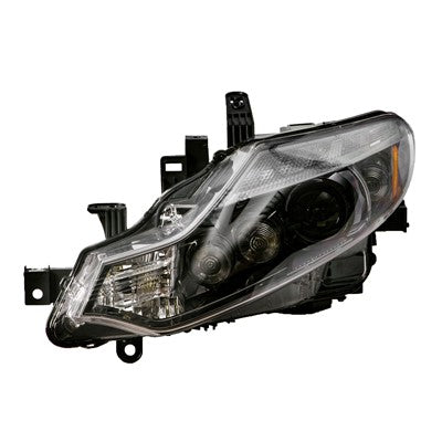 2014 nissan murano front driver side oem hid headlight lens and housing arswlni2518117oe