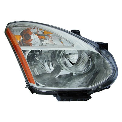 2010 nissan rogue front passenger side oem hid headlight lens and housing arswlni25191102oe