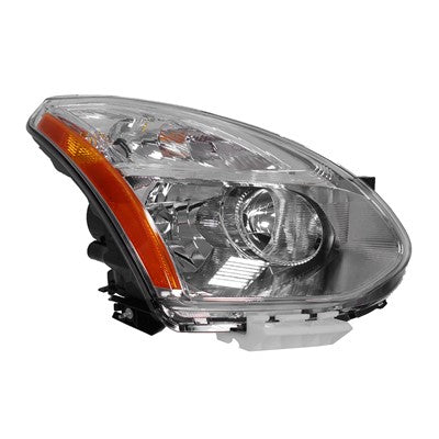 2012 nissan rogue front passenger side oem hid headlight lens and housing arswlni25191103oe