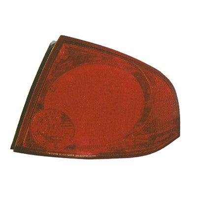 2006 nissan sentra rear driver side replacement tail light assembly arswlni2800159v