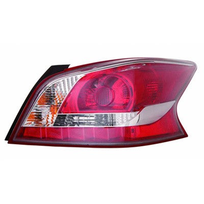 2013 nissan altima rear passenger side replacement non led tail light assembly arswlni2801195