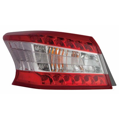 2013 nissan sentra rear driver side replacement tail light assembly arswlni2804100c