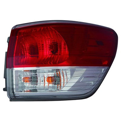 2015 nissan pathfinder rear passenger side replacement tail light assembly arswlni2805101c