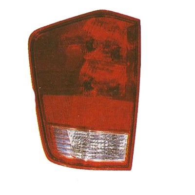 2015 nissan titan rear passenger side replacement tail light lens and housing arswlni2819113v