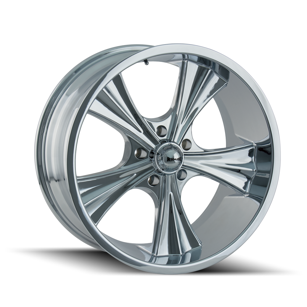 Ridler 20"x10" Chrome Chrome Custom Wheel ARSWCW6512161C