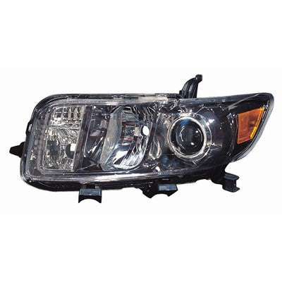 2008 scion xb front driver side replacement headlight lens and housing arswlsc2502102c