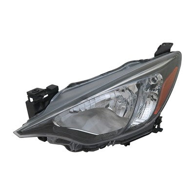 2017 toyota yaris ia front driver side replacement headlight lens and housing arswlsc2502106c