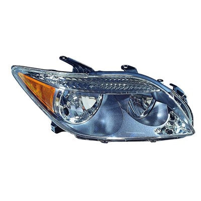 2006 scion tc front passenger side replacement headlight lens and housing arswlsc2503101c