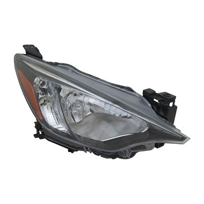 2017 toyota yaris front passenger side replacement halogen headlight lens and housing arswlsc2503106c