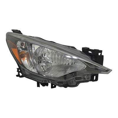 2020 toyota yaris front passenger side replacement halogen headlight assembly lens and housing arswlsc2503106v