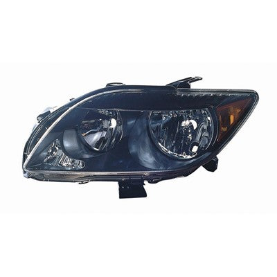 2008 scion tc front driver side replacement headlight lens and housing arswlsc2518103c