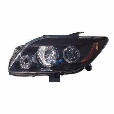 2008 scion tc front driver side replacement headlight lens and housing arswlsc2518104c