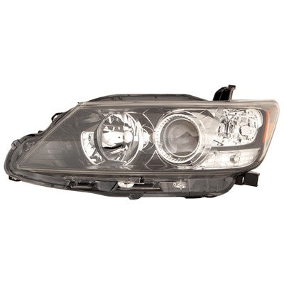 2013 scion tc front driver side replacement headlight lens and housing arswlsc2518107c