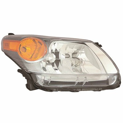 2014 scion xd front passenger side replacement headlight lens and housing arswlsc2519110c