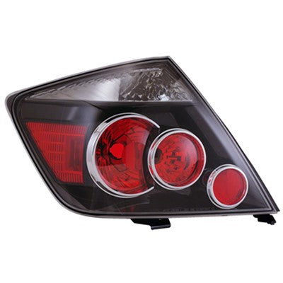 2009 scion tc rear driver side replacement tail light lens and housing arswlsc2818103v