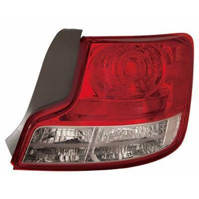 2013 scion tc rear passenger side replacement tail light lens and housing arswlsc2819110