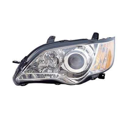 2008 subaru legacy front driver side replacement halogen headlight assembly arswlsu2502130c