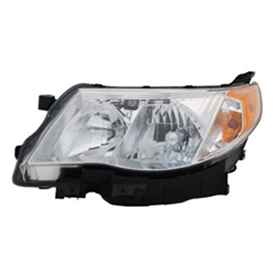 2010 subaru forester front driver side replacement halogen headlight assembly arswlsu2502132v