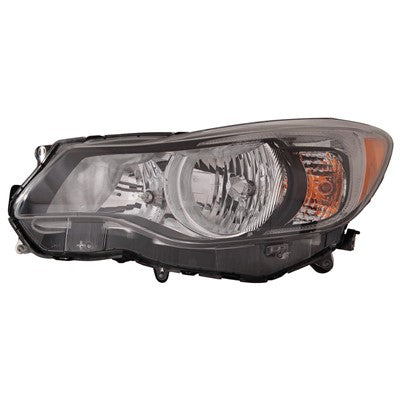 2014 subaru xv crosstrek front driver side replacement halogen headlight assembly arswlsu2502140c