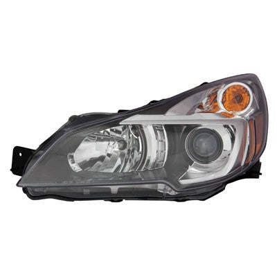 2014 subaru legacy front driver side replacement halogen headlight assembly arswlsu2502141c