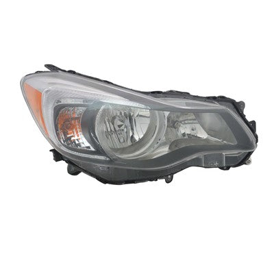 2012 subaru impreza front passenger side replacement halogen headlight assembly arswlsu2503140