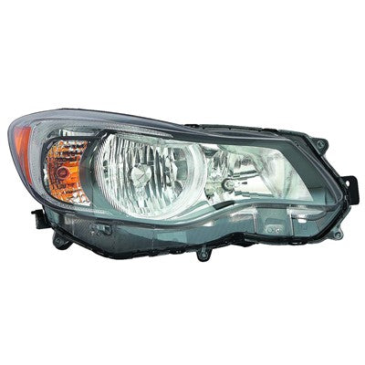 2014 subaru xv crosstrek front passenger side replacement halogen headlight assembly arswlsu2503154c