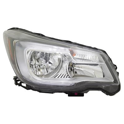 2018 subaru forester front passenger side replacement halogen headlight assembly arswlsu2503158c