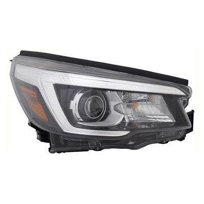 2019 subaru forester front passenger side replacement led headlight assembly arswlsu2503170c