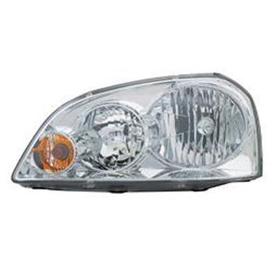 2007 suzuki forenza front driver side replacement headlight lens and housing arswlsz2502120n