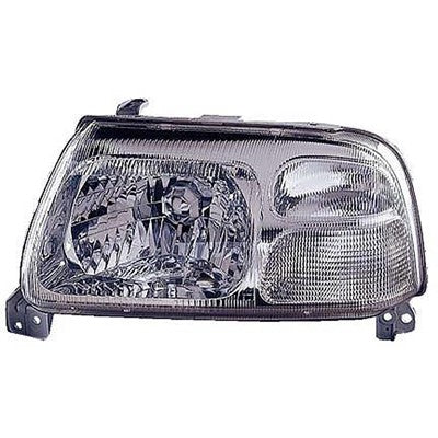 2002 suzuki xl7 front passenger side replacement headlight lens and housing arswlsz2503104v