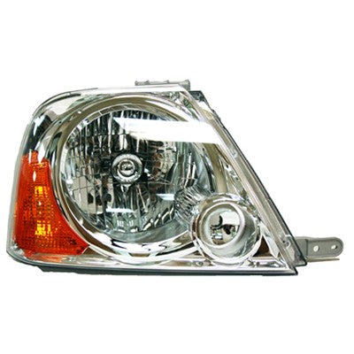 2006 suzuki xl7 front passenger side replacement headlight lens and housing arswlsz2503117